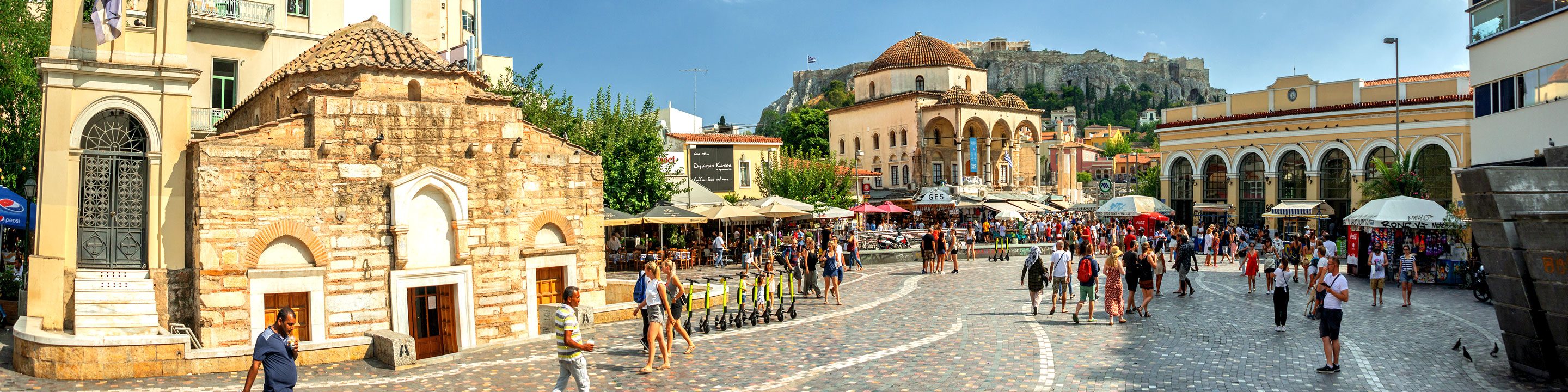 Monastiraki Square in Athens