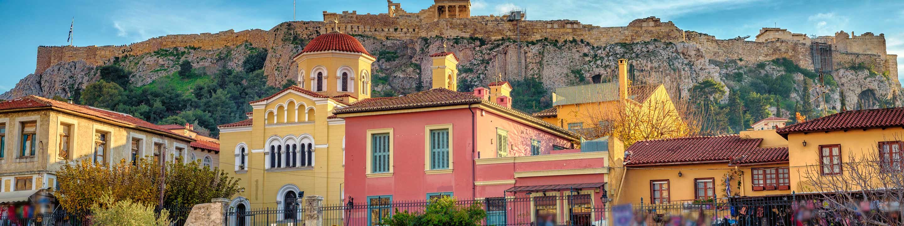  Plaka District in Athens 