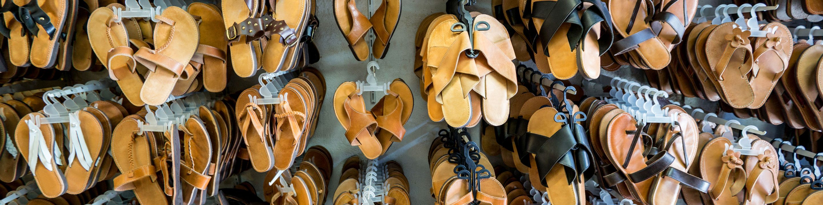 Greek handmade leather sandals